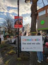 Kundgebung: Fest für Demokratie und eine offene, tolerante Gesellschaft
