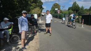 Erörterung der Verkehrssituation am Promilleweg