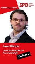 Leon Hirsch, Kandidat für die Stadtverordnetenversammlung