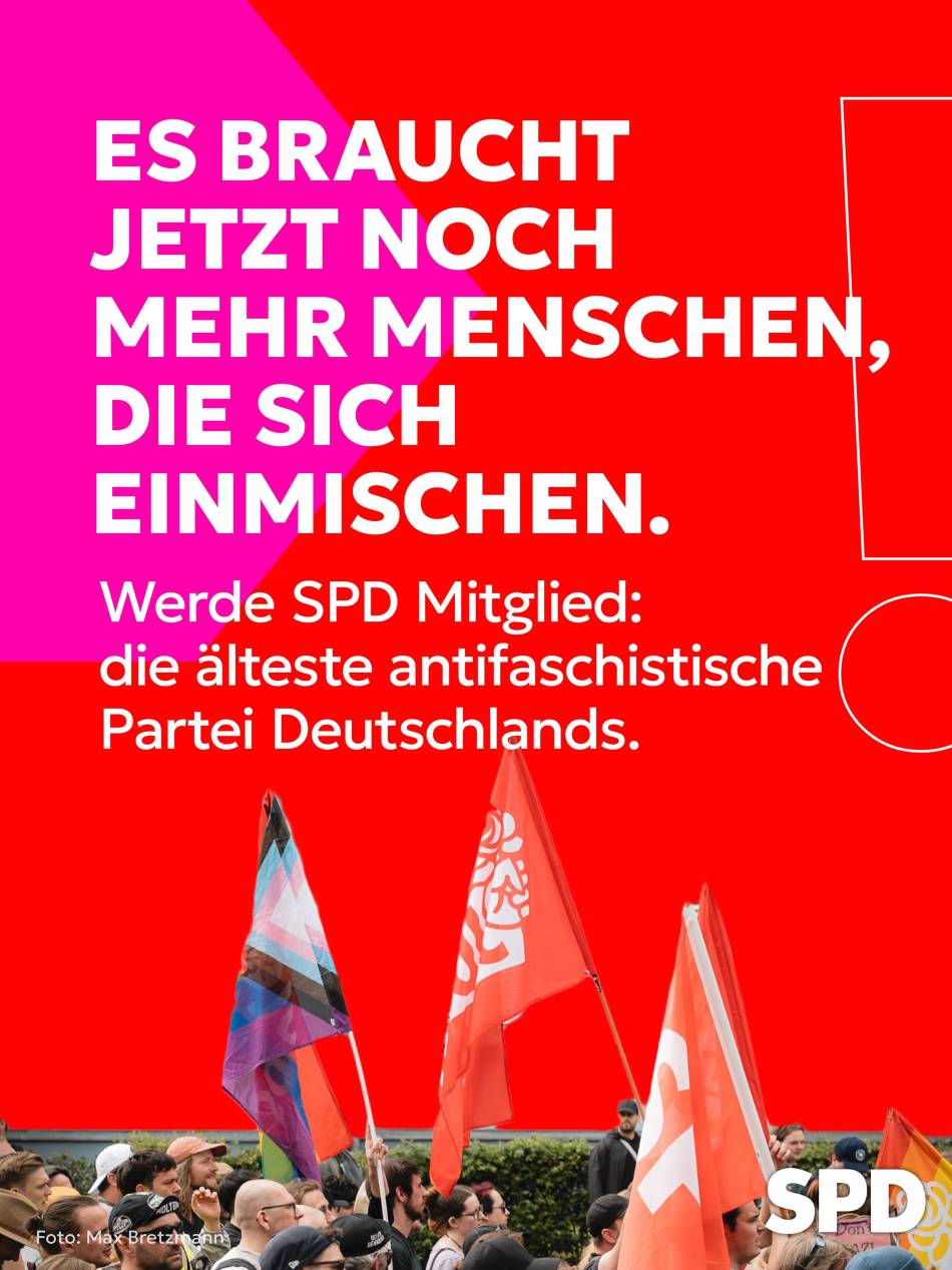 Mitmachen in der SPD: Jetzt!