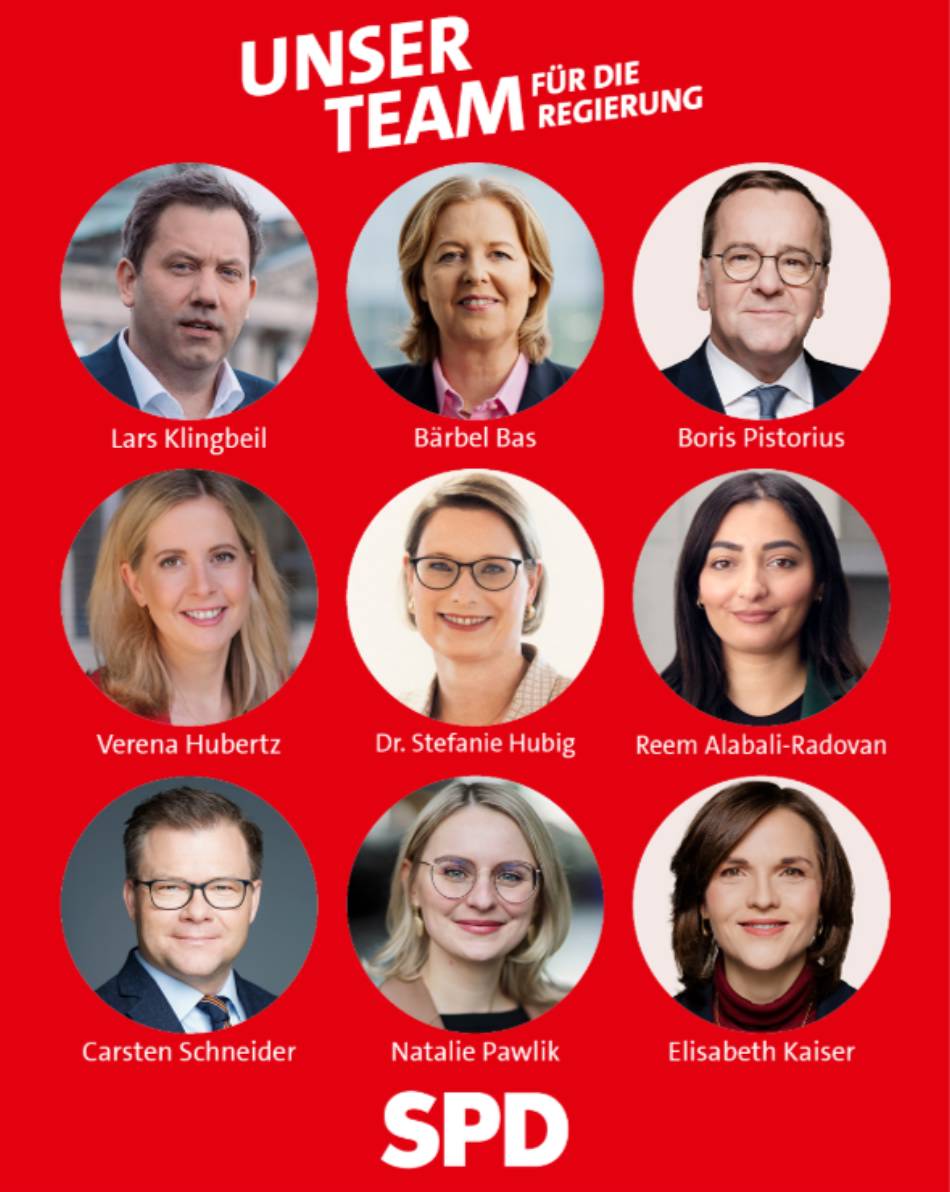 SPD-Regierungsteam SPD-Regierungsteam