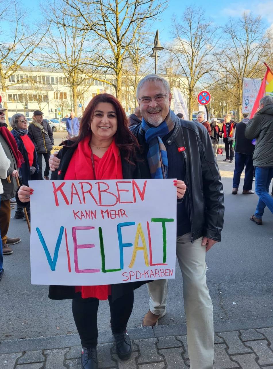 Stv. SPD-Fraktionsvorsitzende Angela Hermanns-Georgis und Ehrenstadtrat Hans Puchtinger