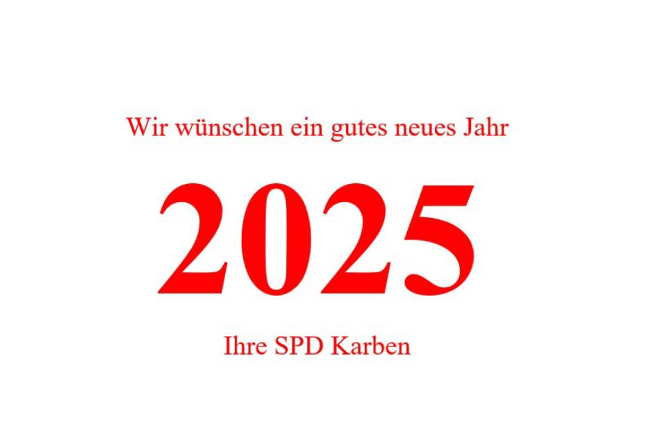 Wir wünschen ein gutes neues Jahr 2025: 